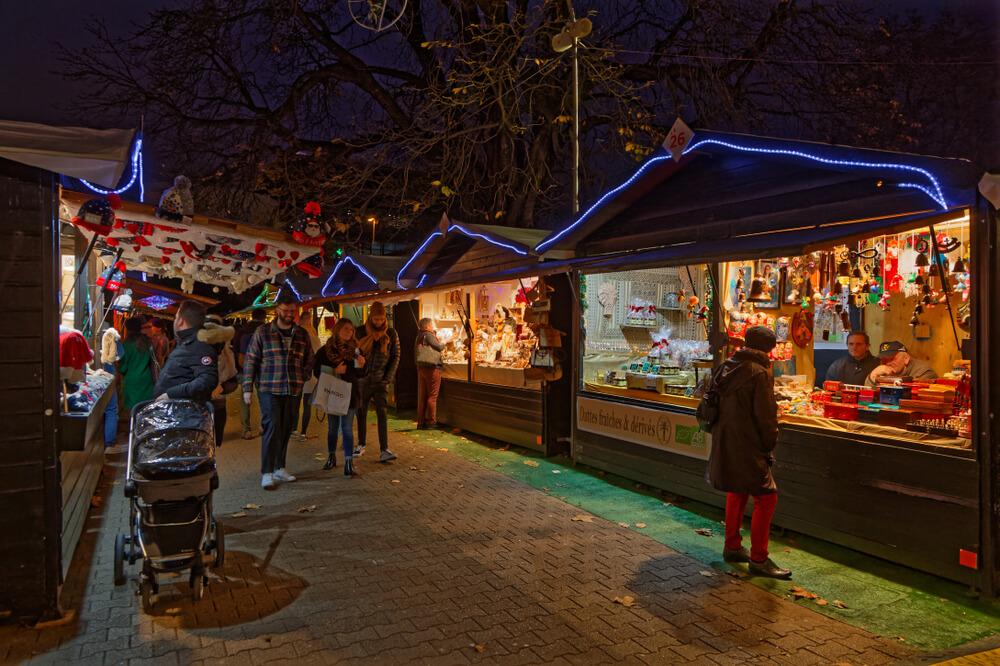 Weihnachtsmarkt in Lyon