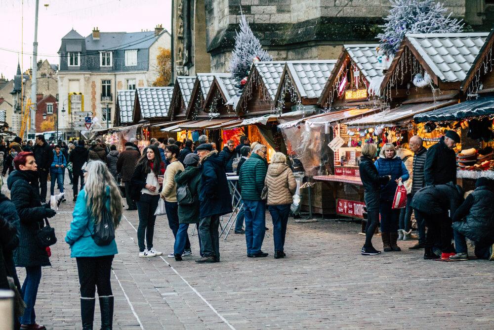 Weihnachtsmarkt in Reims