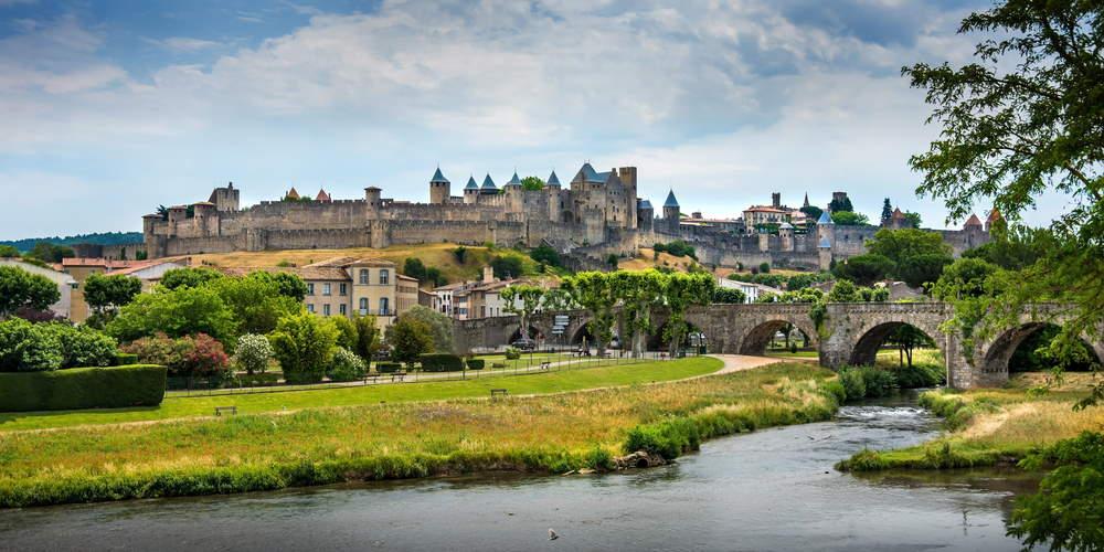 mittelalterliche Stadt Carcassonne