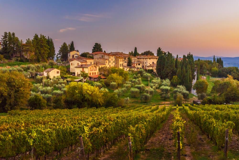 Die schönsten Dörfer des Chianti-Tals rund um Siena