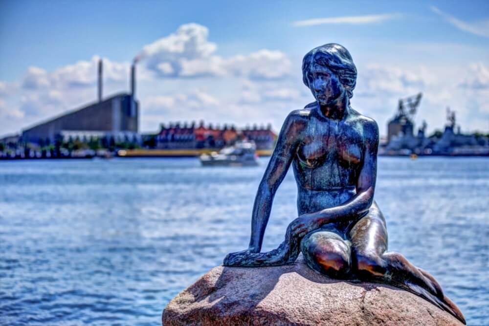 Die kleine Meerjungfrau in Kopenhagen, wahres Symbol!